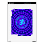 Yoga Blue Purple Mandala Decal For The iPad 2