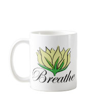 Yoga Breathe Gift Coffee Mug