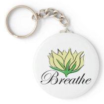 Yoga Breathe Key Chain