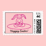 Yoga Bunny Stamp - Happy Easter! stamps