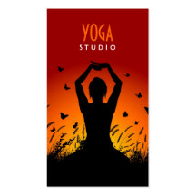Yoga Business Card