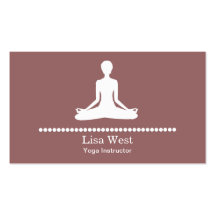 Yoga Business Cards