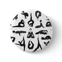 Yoga buttons by Blahzeedee Yoga buttons