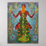 yoga candle digitally - 2012