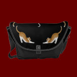 Yoga Cats Rickshaw Messenger Bag messenger bags