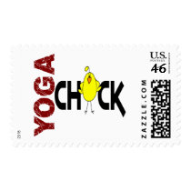Yoga Chick 1 postage by professiongifts Yoga Chick 1 postage