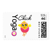 Yoga Chick Stamps