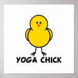 Yoga Chick Print