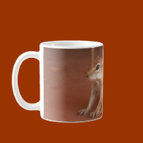 "Yoga Chipmonk" Coffee Mug mugs