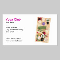 Yoga Club Business Card business cards