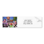 Yoga Divas with Martinis Bumper Stickers