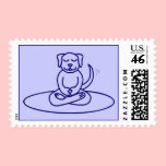 Yoga-Doggie - Blue stamps