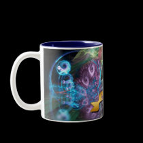 Yoga Fractal Magic Spiritual Art Mug mugs