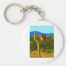 Yoga Freedom Key Chains