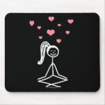 Yoga Girl Mousepad