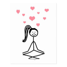 Yoga Girl Postcards