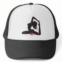 Yoga Girl Trucker Hat by Tara_Stiles Yoga Girl Trucker Hat