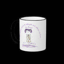 Yoga Girl-Zen Proverb mugs