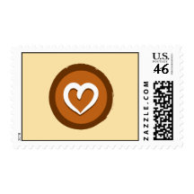 Yoga 'Heart' Postage