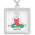 Yoga Holiday Pendant necklace