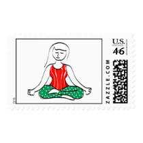 Yoga Holiday Stamps