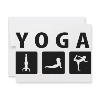 yoga icon invitation