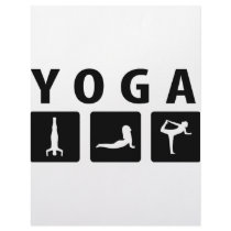 yoga icon letterhead