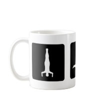 yoga icons mugs