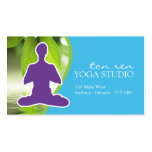 Yoga Instructor Business Card