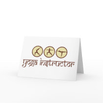 Yoga Instructor Greeting Cards
