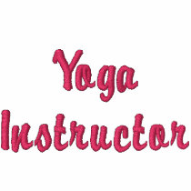 Yoga Instructor Ladies Embroidered... - Customized Embroidered Polo Shirt