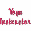 Yoga Instructor Ladies Embroidered... - Customized embroidered shirts