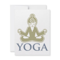 Yoga Custom Invitations
