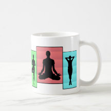 Yoga karma design coffee mug
