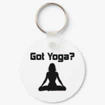 Yoga keychains by cooltees Yoga keychains