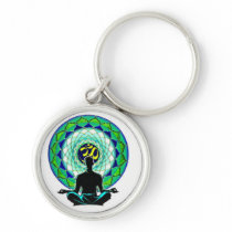 Yoga keychain