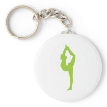 Yoga Keychain