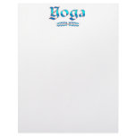 YOGA CUSTOMIZED LETTERHEAD