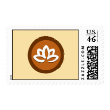 Yoga 'Lotus Flower' Postage