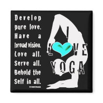 Yoga magnets by Maryelin Yoga magnets