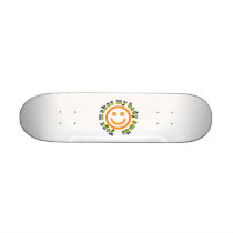 Yoga Makes My Body Smile Health Fitness New Age Skate Decks