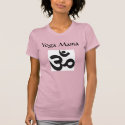 Yoga Mama Hinduism Pink Raglan Short t-shirts
