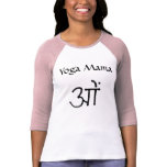 Yoga Mama Om t-shirts