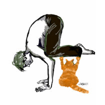 Yoga Man t-shirts