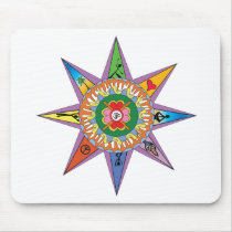 Yoga Mandala Mousepad