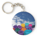 Yoga mats keychains