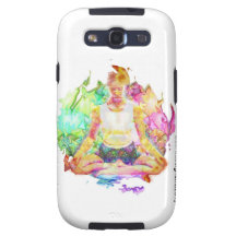 YOGA MEDITATOR DESIGNED PHONE CASE SAMSUNG GALAXY S3 CASE