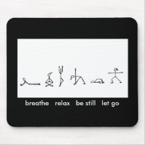 Yoga Mousepad by sjdcosta Yoga Mousepad