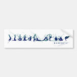 Yoga move bumper sticker