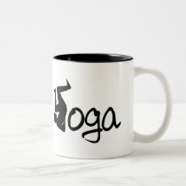 yoga Mug by Snippies yoga Mug